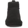 imageBEARPAW Womens Shorty Wide Black Size 8  Womens Ankle Boot  Slip On Boot  Comfortable Winter Boot