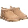 imageBEARPAW Womens Super Shorty Iced Coffee Size 7  Womens Ankle Boot  Slip On Boot  Comfortable Winter Boot