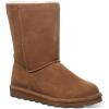 imageBEARPAW Womens Elle Short Hickory Size 7  Boot Classic Suede  Slip On Boot  Comfortable Winter Boot