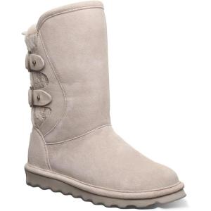 imageBEARPAW Womens Jenni Mushroom Size 8  Boot Classic Suede  Womens Pull On Boot  Comfortable Winter Boot