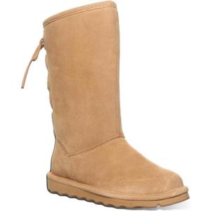 imageBEARPAW Womens Lydia II Iced Coffee Size 5  Boot Classic Suede  Womens Pull On Boot  Comfortable Winter Boot