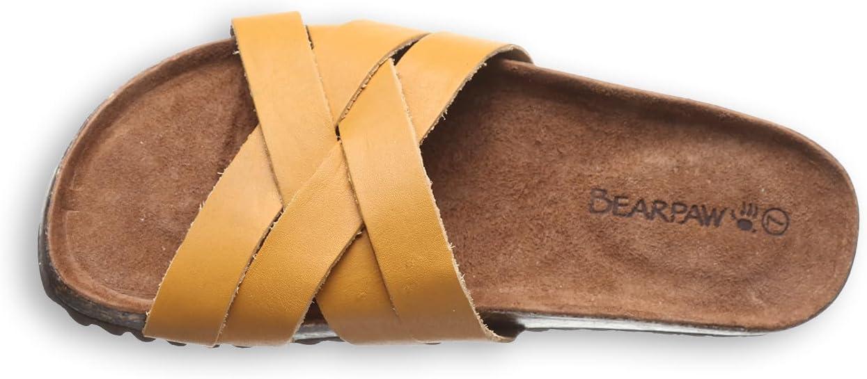 imageBEARPAW Womens Martina Multiple Colors and Sizes l Womens Sandal  Womens Shoe  Comfortable LightweightMustard