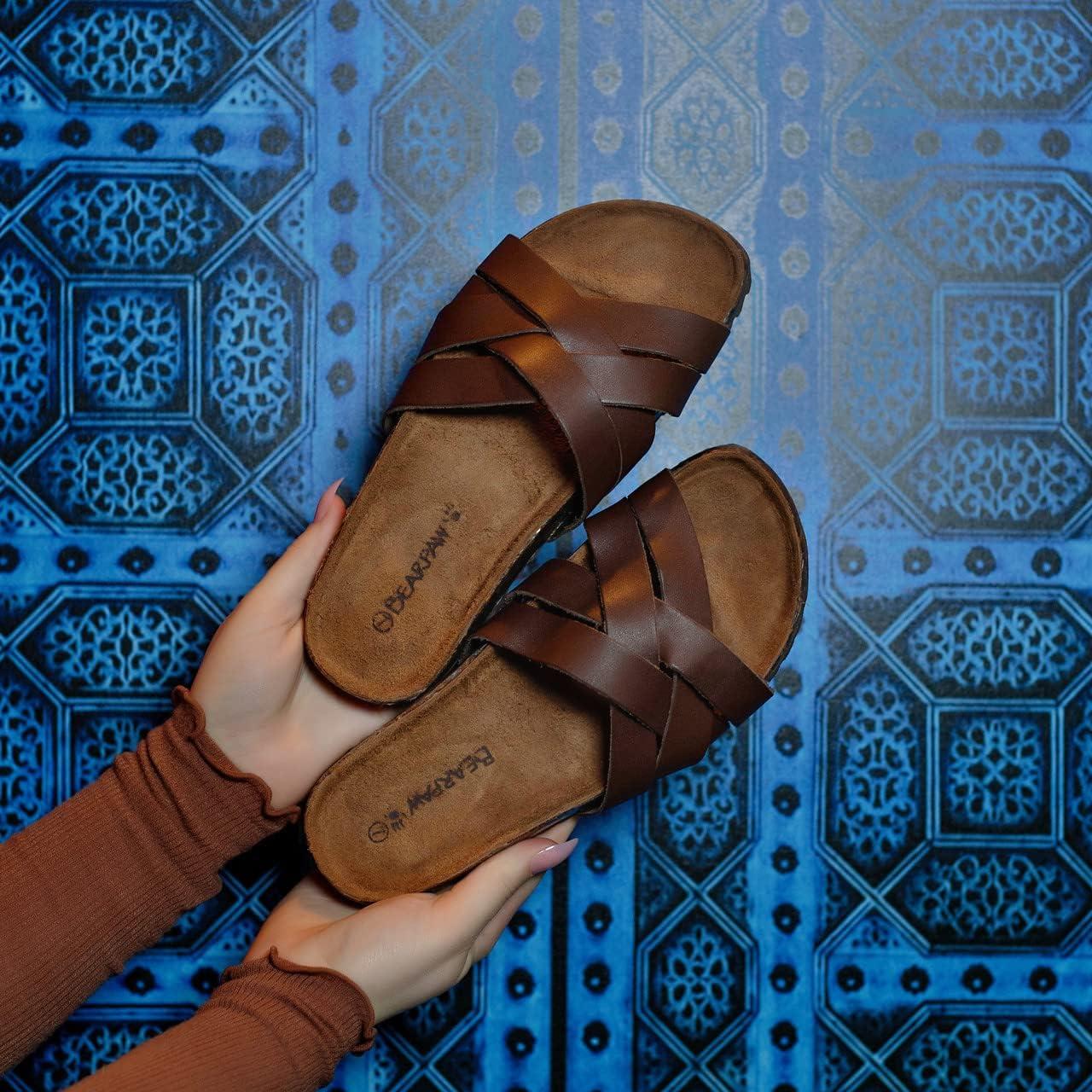 imageBEARPAW Womens Martina Multiple Colors and Sizes l Womens Sandal  Womens Shoe  Comfortable LightweightWalnut