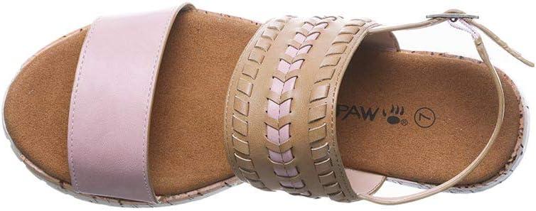 imageBEARPAW Womens Stormi Multiple Colors  Womens Sandal  Womens Shoe  Comfortable ampamp LightweightPale Pink