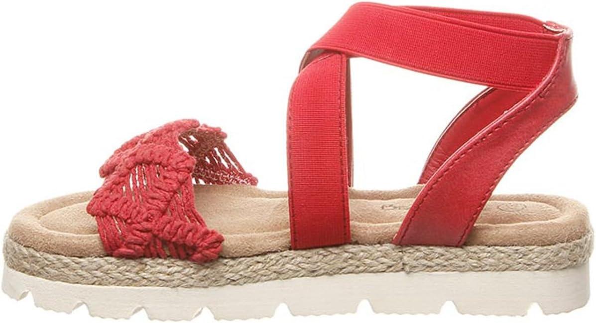 imageBEARPAW Youth Nora Multiple Colors  Youths Sandal  Youths Shoe  Comfortable ampamp LightweightRed