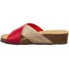 imageBEARPAW Womens Valentina Multiple Colors  Womens Slide Sandal  Womens Shoe  Comfortable ampamp LightweightRed Red 614 Red 614