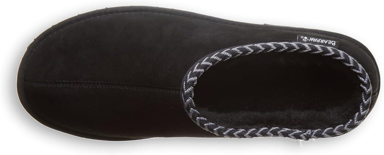 imageBEARPAW Mens Beau Black Size 10  Comfort Slipper Shoe  Lightweight ampamp Soft SlipOn