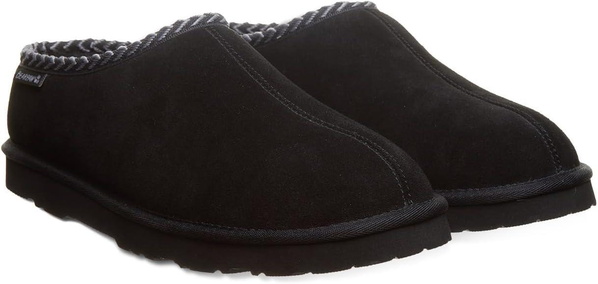 imageBEARPAW Mens Beau Black Size 9  Comfort Slipper Shoe  Lightweight ampamp Soft SlipOn