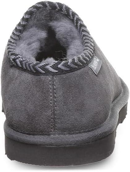 imageBEARPAW Mens Beau Graphite Size 12  Comfort Slipper Shoe  Lightweight ampamp Soft SlipOn