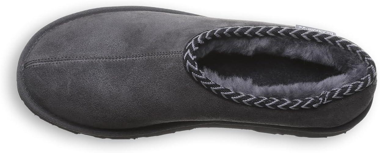 imageBEARPAW Mens Beau Graphite Size 12  Comfort Slipper Shoe  Lightweight ampamp Soft SlipOn