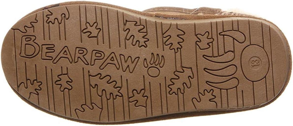 imageBEARPAW Youth Boshie Multiple Colors  Youths Boot Classic Suede  Kids Slip On Boot  Comfortable Winter BootHickory