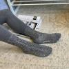 imageBEARPAW Womens 3 Pair Pack Super Soft Modern Multicolor Assorted Easy Care Solid Large Cable Neutral Colors Ankle Boot SocksBlack
