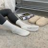 imageBEARPAW Womens 3 Pair Pack Super Soft Modern Multicolor Assorted Easy Care Solid Large Cable Neutral Colors Ankle Boot SocksEgret