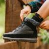imageBEARPAW Womens Cheryl Boot  Womens Boot Classic Suede  Womens Boots  Comfortable Winter BootBlackGrey