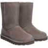 imageBEARPAW Womens Elle Short Winter White Size 9  Classic Suede Pull On Fashion Boot  Cozy Winter Boots for Women