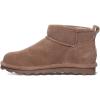 imageBEARPAW Womens Shorty Wide Cocoa Size 10  Womens Ankle Boot  Slip On Boot  Comfortable Winter Boot