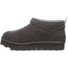 imageBEARPAW Womens Snuggle Daphne Deco Boot  Womens Ankle Boot  Womens Slip On Boot  Comfortable Winter BootCharcoal
