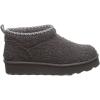 imageBEARPAW Womens Snuggle Daphne Deco Boot  Womens Ankle Boot  Womens Slip On Boot  Comfortable Winter BootCharcoal