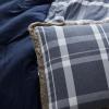 imageBearPaw  King Comforter Set 3Piece Bedding with Matching Shams Ideal for All Seasons Odell Navy KingNavy