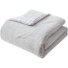 imageBearPaw  King Comforter Set 3Piece Bedding with Matching Shams Warm ampamp Cozy Home Decor Faux Grey King
