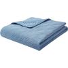 imageBearPaw  Twin Quilt Set 2Piece Bedding Set with Matching Sham Cozy ampamp Warm Home Decor Camilia Blue TwinTwin XL