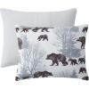 imageBearpaw  Twin Comforter Set 2Piece Bedding ampamp Matching Sham Warm ampamp Cozy Home Decor Bear Lane TwinTwin XL
