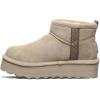 imageBearpaw Womens Retro October Boot  Womens Ankle Boot  Slip On Boot  Comfortable Winter Boot  Multiple Colors ampamp SizesLemon Pepper