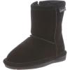 imageBEARPAW UnisexChild Emma Toddler Zipper Mid Calf BootBlack