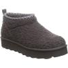 imageBEARPAW Womens Snuggle Daphne Deco Boot  Womens Ankle Boot  Womens Slip On Boot  Comfortable Winter BootCharcoal
