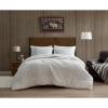imageBearPaw  King Comforter Set 3Piece Bedding with Matching Shams Warm ampamp Cozy Home Decor Faux Grey King