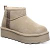 imageBearpaw Womens Retro October Boot  Womens Ankle Boot  Slip On Boot  Comfortable Winter Boot  Multiple Colors ampamp SizesLemon Pepper