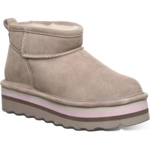 imageBEARPAW Retro Shorty Boots for Women  Comfortable Warm Wool Lining  Womens Winter Boots  Multiple Colors ampamp SizesStone
