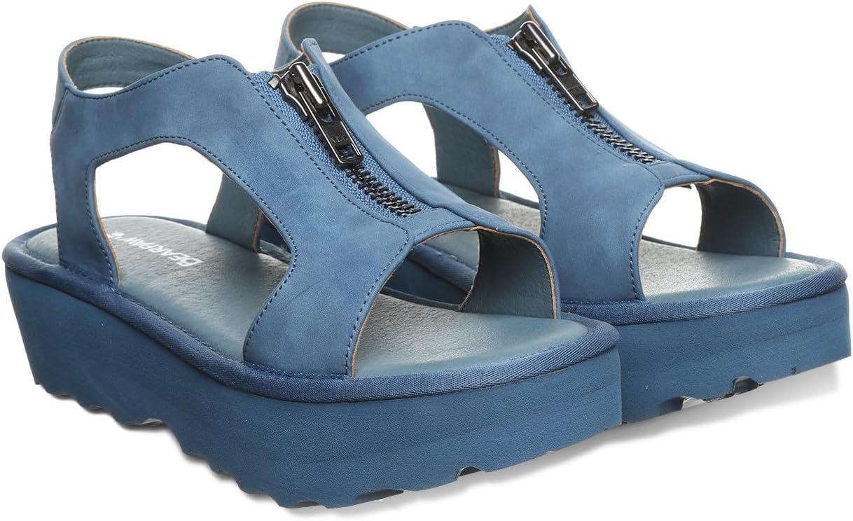 imageBEARPAW Womens Venice Vintage Indigo Sandal Size 8  Womens Sandal  Womens Shoes  Comfortable ampamp Lightweight
