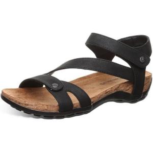 imageBEARPAW Casual Shoes Womens Solana Cork Faux 65 M Black II 3269W
