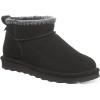 imageBEARPAW Womens Super Shorty Crochet Black Size 8  Womens Ankle Boot  Slip On Boot  Comfortable Winter Boot