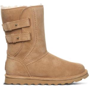 imageBEARPAW Womens Aurelia Boot  Womens Boot Classic Suede  Womens Pull On Boot  Comfortable Winter Boot  Multiple Colors ampamp SizesIced Coffee
