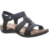 imageBEARPAW Womens Ridley Wide Black Size 7  Womens Sandal  Womens Shoe  Comfortable ampamp Lightweight