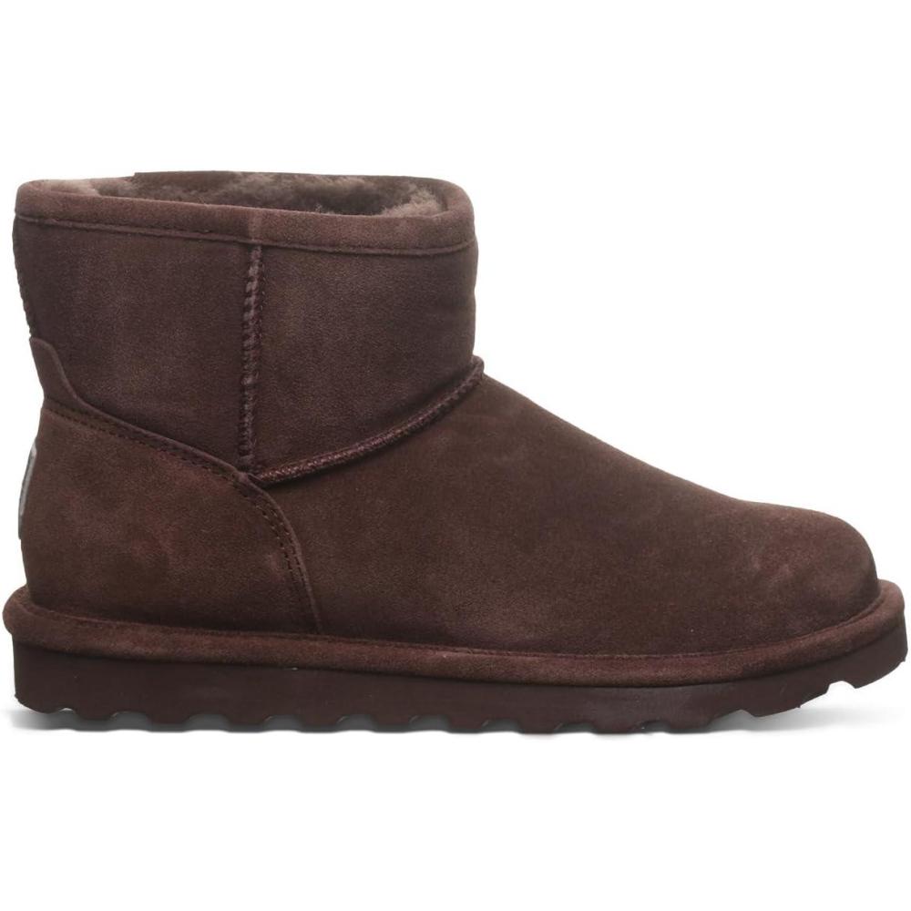 imageBEARPAW Womens Alyssa Boots  5quot Ankle Suede Shoes  Lightweight Winter Boots for Women  Multiple Sizes ampamp ColorsWalnut