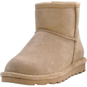 imageBEARPAW Womens Alyssa Boots  5quot Ankle Suede Shoes  Lightweight Winter Boots for Women  Multiple Sizes ampamp ColorsBirch