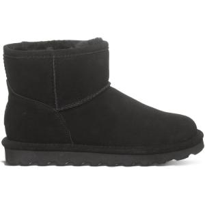 imageBEARPAW Womens Alyssa Boots  5quot Ankle Suede Shoes  Lightweight Winter Boots for Women  Multiple Sizes ampamp ColorsBlack