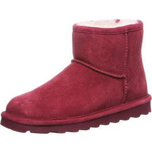imageBEARPAW Womens Alyssa Boots  5quot Ankle Suede Shoes  Lightweight Winter Boots for Women  Multiple Sizes ampamp ColorsBordeaux