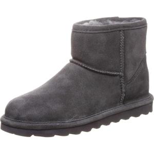 imageBEARPAW Womens Alyssa Boots  5quot Ankle Suede Shoes  Lightweight Winter Boots for Women  Multiple Sizes ampamp ColorsCharcoal