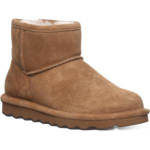 imageBEARPAW Womens Alyssa Boots  5quot Ankle Suede Shoes  Lightweight Winter Boots for Women  Multiple Sizes ampamp ColorsHickory