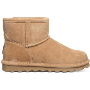 imageBEARPAW Womens Alyssa Boots  5quot Ankle Suede Shoes  Lightweight Winter Boots for Women  Multiple Sizes ampamp ColorsIced Coffee