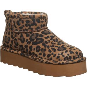 imageBEARPAW Womens Retro Shorty Exotic Tobacco Leopard BootTobacco Leopard