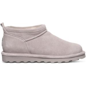 imageBEARPAW Womens Super Shorty Deco Multiple Colors  Womens Ankle Boot  Womens Slip On Boot  Comfortable Winter BootMushroom