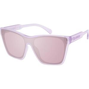 image:imageBEARPAW womens Bearpaw Ladies Plastic Flush Lens Cateye Shield Ecofriendly Sunglass Cat Eye SunglassesLilac