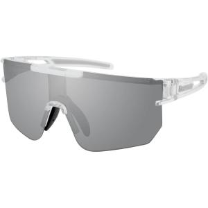 image:imageBearpaw Ladies Plastic Shield Rimless SemiRimless Back Frame EcoFriendly SunglassCrystal Grey