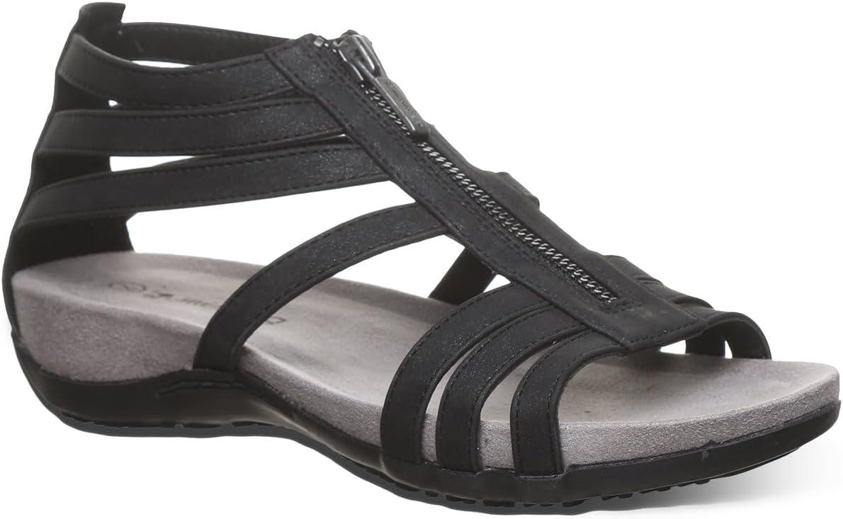 image:imageBEARPAW Womens Ronda Sandal  Womens Sandal  Womens Shoe  Comfortable amp Lightweight  Multiple Colors amp SizesBlack