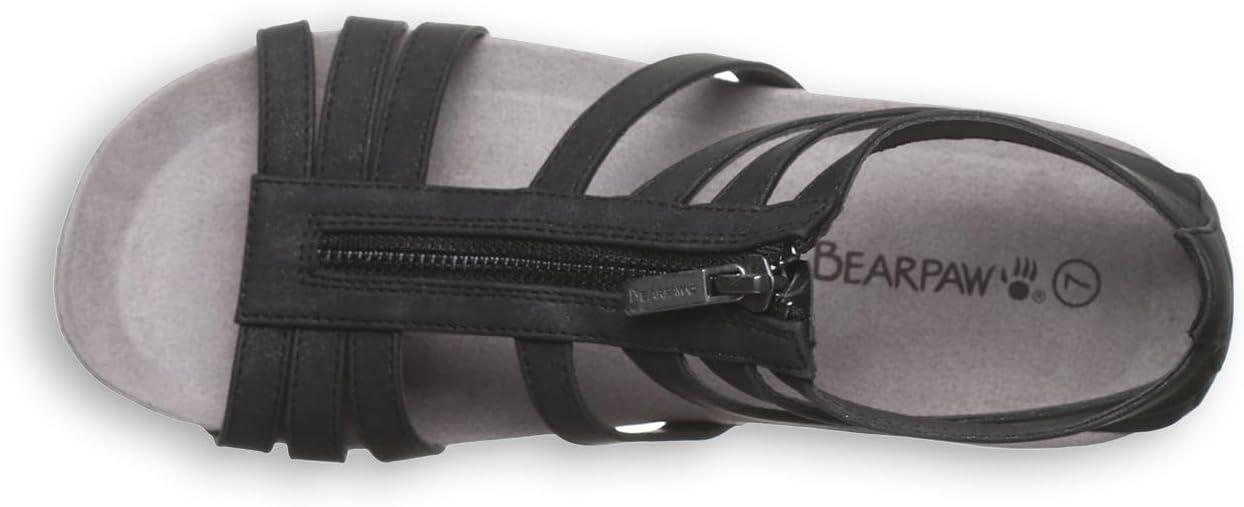 image:imageBEARPAW Womens Ronda Sandal  Womens Sandal  Womens Shoe  Comfortable amp Lightweight  Multiple Colors amp SizesBlack
